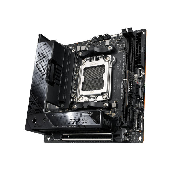 ASUS MB AMD X670E, ROG STRIX X670E-I JUEGOS WIFI DDR5, AM5, MINI-ITX, 90MB1B70-M0EAY0 [ROG ST