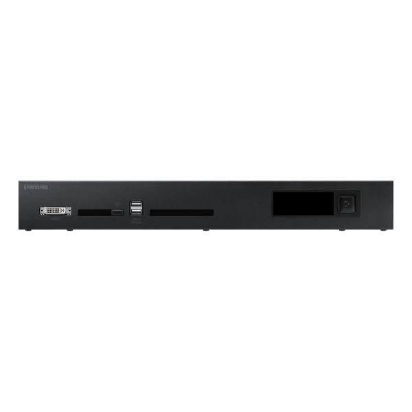 Samsung black external DVD drive with USB and VGA ports for business IT hardware