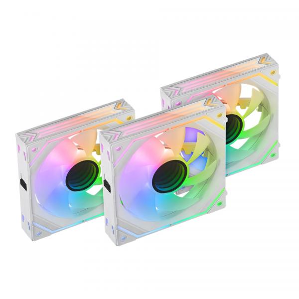 RGB PC case fans with vibrant lighting for gaming and custom builds