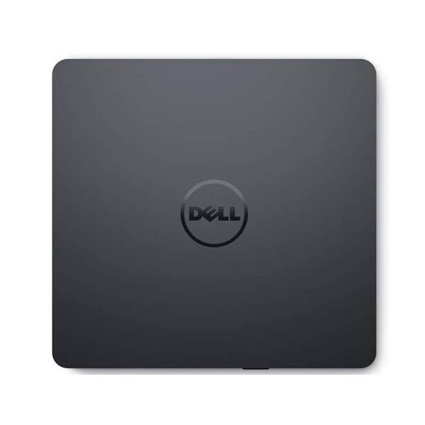 Dell compact desktop PC, sleek black design for business IT solutions