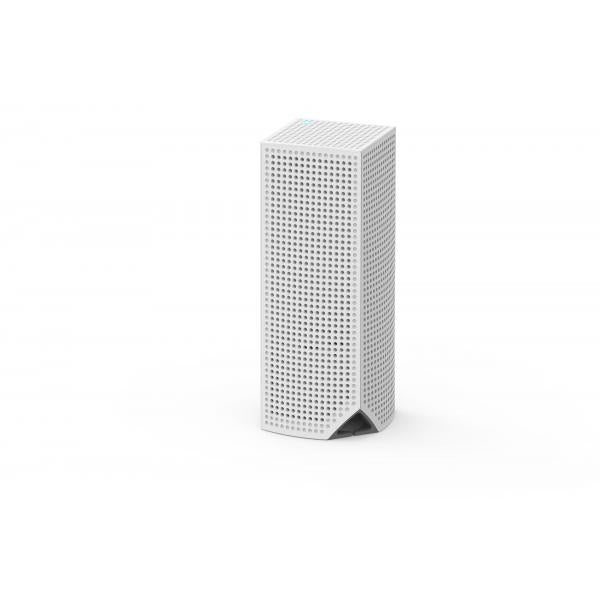 White perforated IT server tower with sleek design, ideal for enterprise hardware solutions