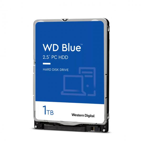 WD Blue 2.5" 1TB PC HDD hard disk drive for laptops and desktops