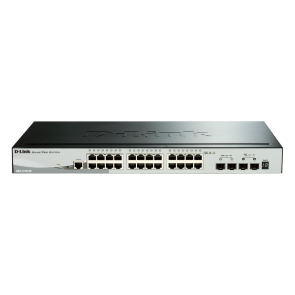 D-Link SmartPro Switch with multiple Ethernet ports for business networking solutions