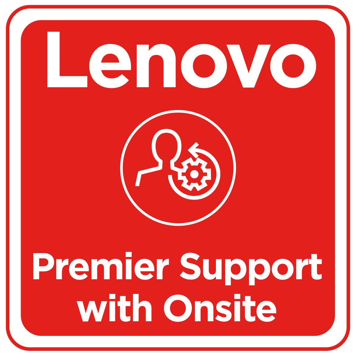 Lenovo Premier Support with Onsite service badge