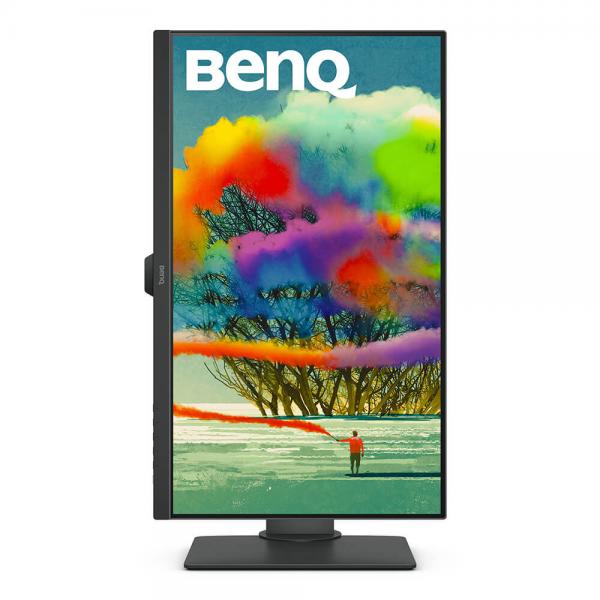BenQ monitor displaying vibrant colorful artwork, ideal for business and retail IT solutions