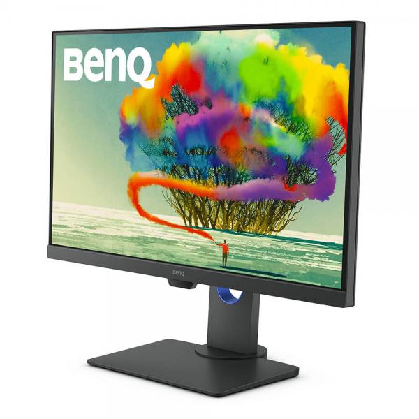 BenQ monitor displaying vibrant colorful artwork, ideal for business and retail IT solutions
