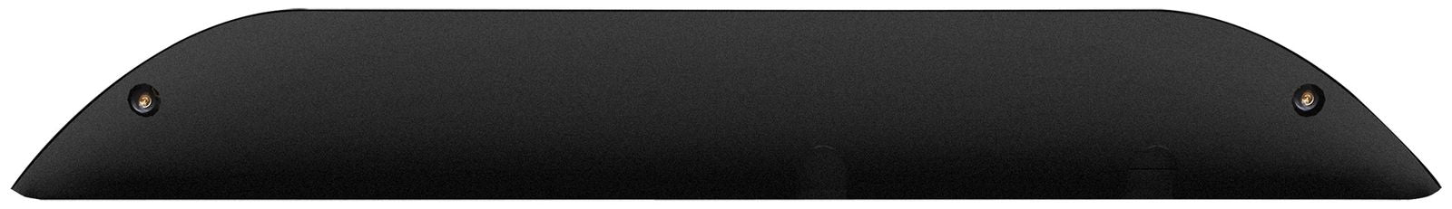 Black curved IT hardware component with mounting screws, suitable for enterprise tech setups