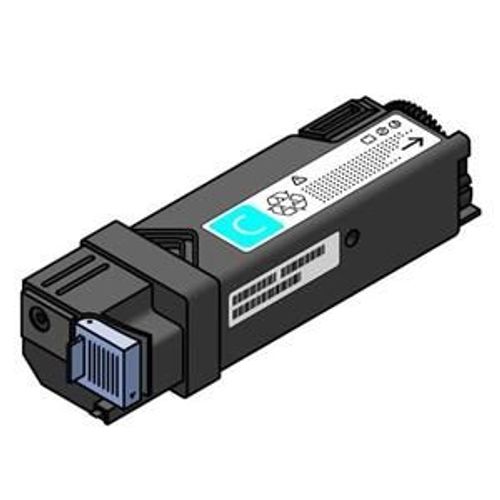 Cyan toner cartridge for laser printers, compatible with business IT hardware