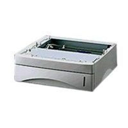 Silver printer paper tray for office printers, compatible with business IT hardware setups