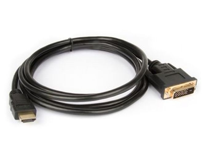 HDMI to DVI cable for connecting monitors and displays with high-quality connectors