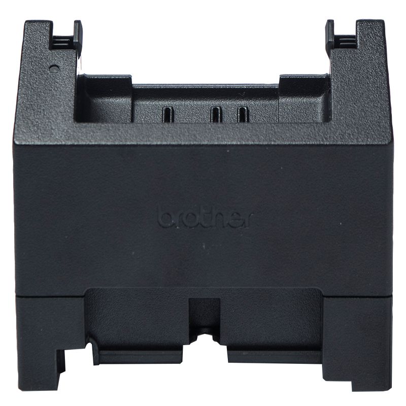 Brother black plastic printer component, compatible with office hardware and IT equipment