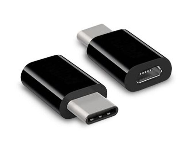 USB-C to HDMI adapter for laptops and monitors, black compact design
