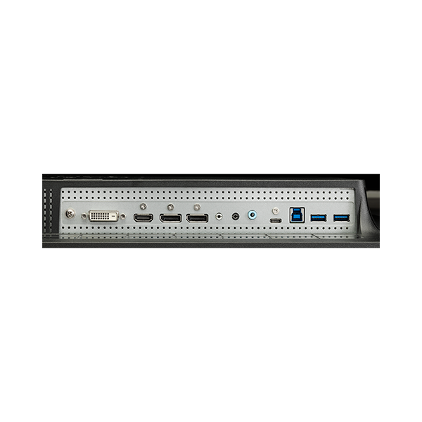 Rear view of IT hardware with HDMI, USB, and audio ports for business and reseller use