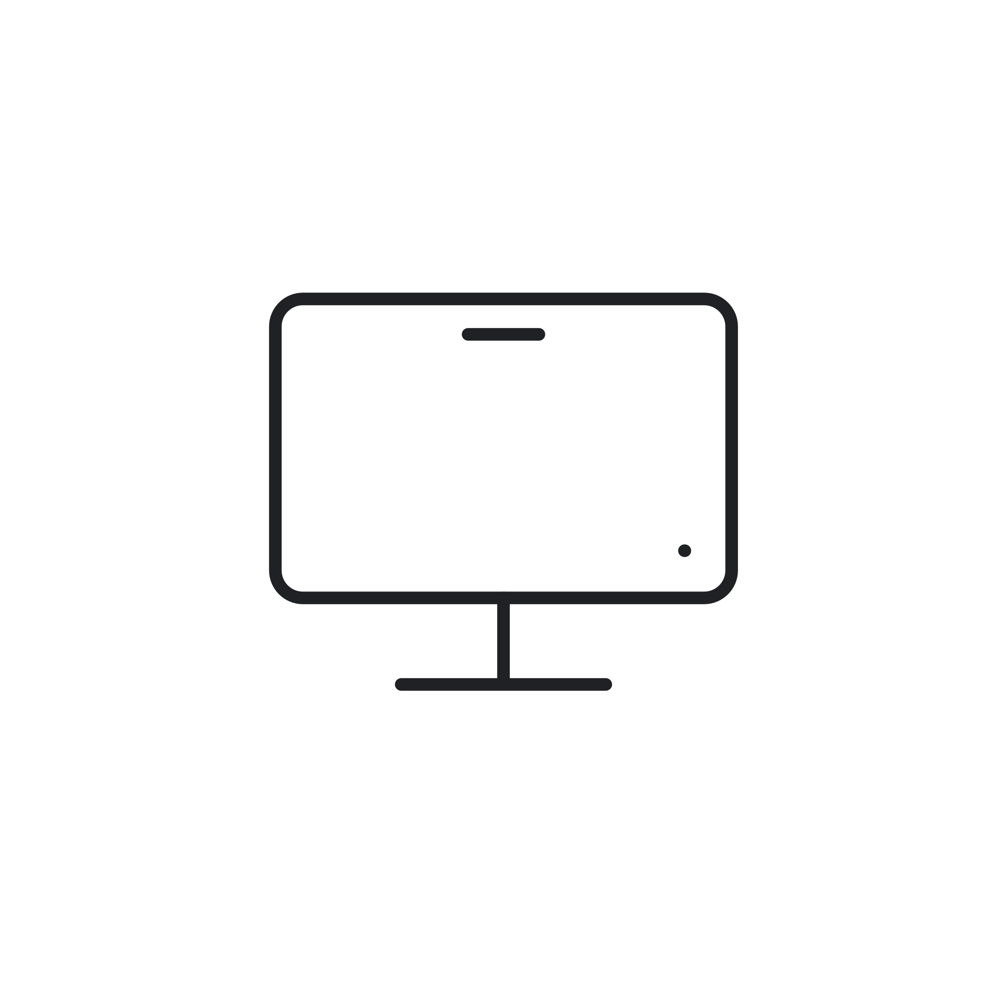 Icona monocromatica della categoria All-In-One