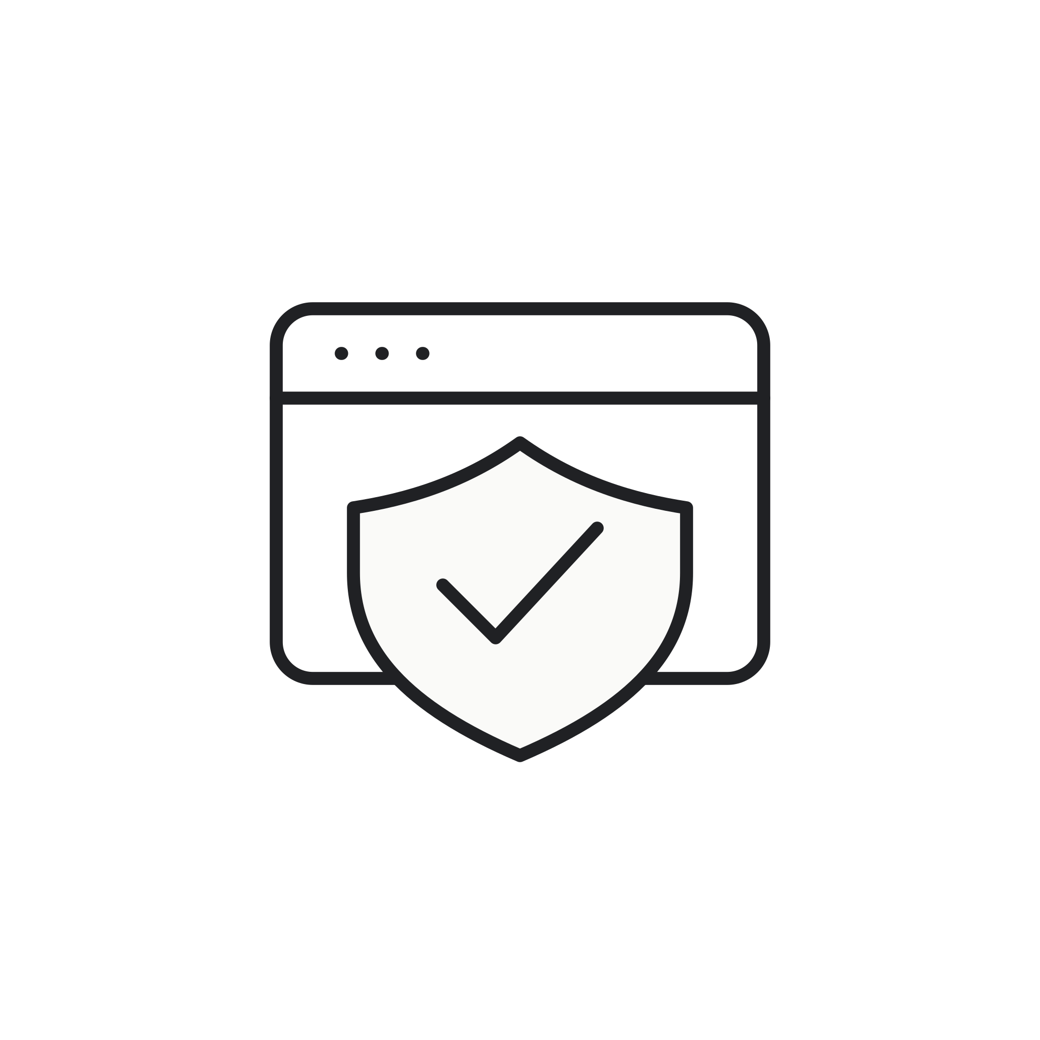Icona monocromatica della categoria Antivirus e Security