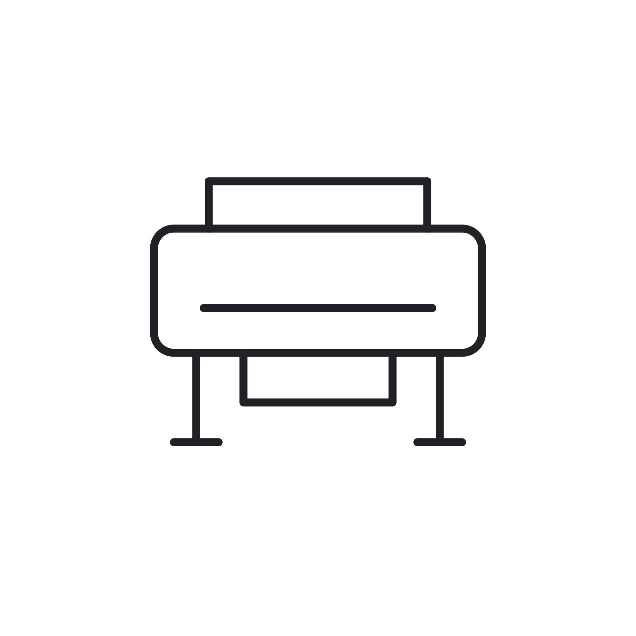 Icona monocromatica della categoria Plotter