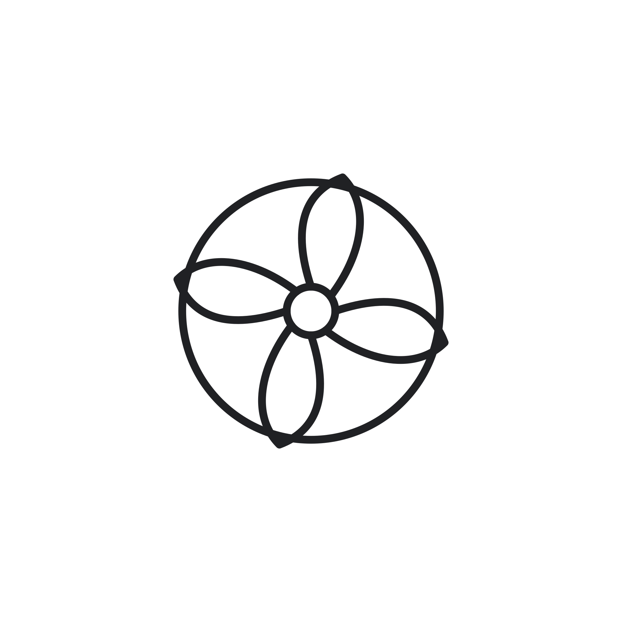 Icona monocromatica della categoria Raffreddamento