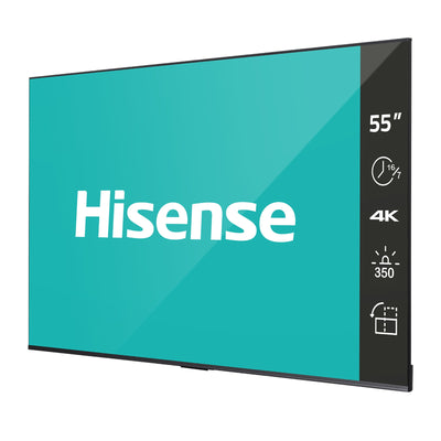 Hisense 55DP30FE - Digital signage display 55" 4k - 350 nits - Operatività 16/7 [55DP30FE]