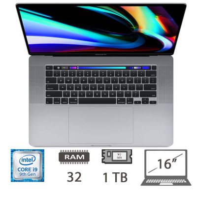 MBP 16 T.BAR(2019)I9-9880H/32/1TB/SG/2Y [004081PCR-EU]