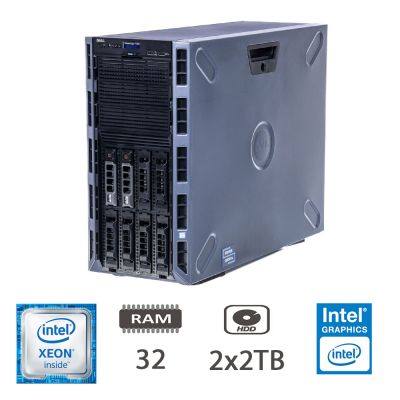 DELL T330 - XEON E3-1220V5/32/2X2TB/FREEDOS/3Y [007042PCR-EU]