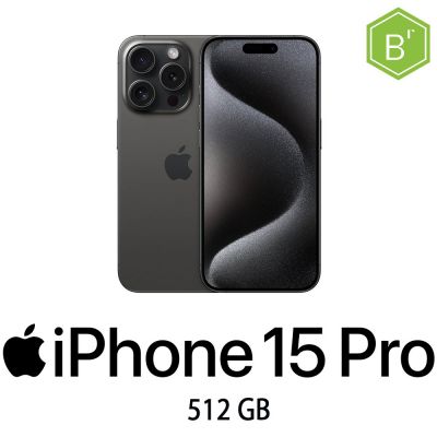 IPHONE 15 PRO 512GB BLACK TITANIUM/2Y - B [007831PCR-EU]