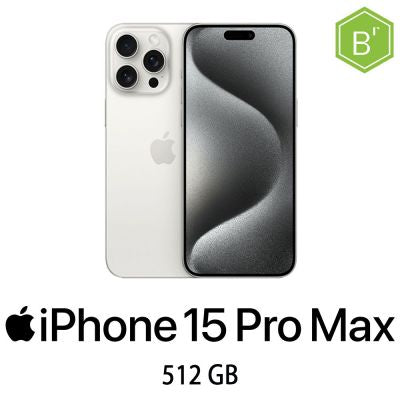 IPHONE 15 PRO MAX 512GB WHITE TITANIUM/2Y - B [007878PCR-EU]
