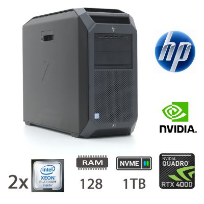 HP Z8 G4 2X XEON 8160/128/NVME1TB/RTX4000/W11P/2Y [008511PCR-EU]