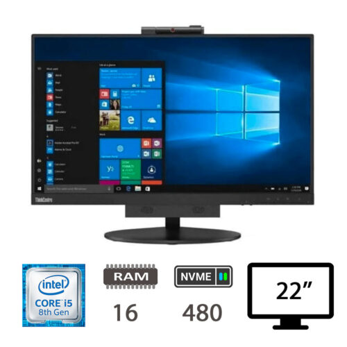 LENOVO TIO22 AIO I5-8400T/16/NVME480/21,5/W11P/2Y [008544PCR-EU]
