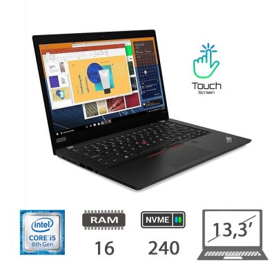 LENOVO X390 TS I5-8265U/16/NVME256/13.3/W11P/2Y [008549PCR-EU]