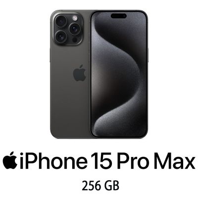IPHONE 15 PRO MAX 256GB BLACK TITANIUM/2Y [008635PCR-EU]