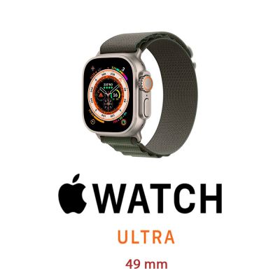 APPLE WATCH ULTRA (2022)49MM TI GREEN ALP/S/2Y [008670PCR-EU]