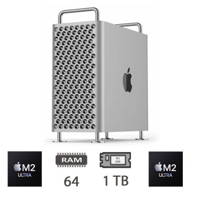 MAC PRO (2023)M2 ULTRA-24C/64/1TB/60C GPU/2Y [008923PCR-EU]