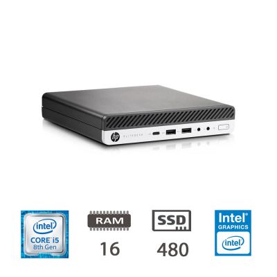HP 800 G4 DM I5-8400T/16/SSD480/W11P/2Y [009115PCR-EU]