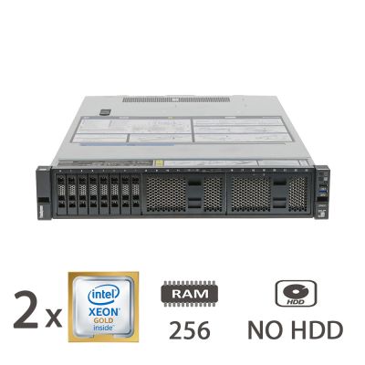 SERVER LENOVO SR650 2XGOLD 6132/256/NOHDD/530-8I [009144PCR-EU]