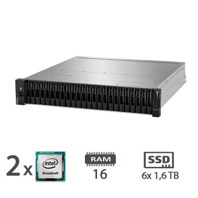 STORAGE LENOVO DE2000H FC HYBRYD 6X 1,6TB SSD SAS [009183PCR-EU]