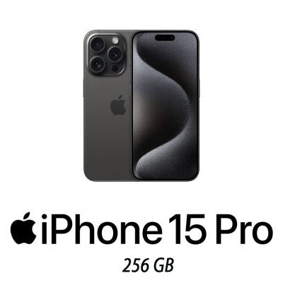 IPHONE 15 PRO 256GB BLACK TITANIUM/2Y [009207PCR-EU]