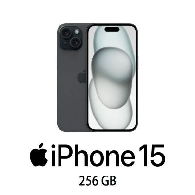 IPHONE 15 256GB BLACK/2Y [009335PCR-EU]
