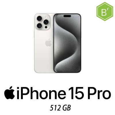 IPHONE 15 PRO 512GB WHITE TITANIUM/2Y - B [009379PCR-EU]