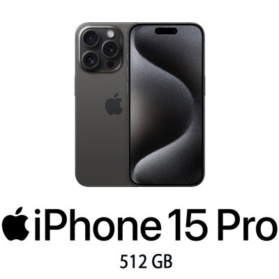 IPHONE 15 PRO 512GB BLACK TITANIUM/2Y [009382PCR-EU]