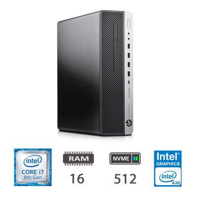 HP 800 G4 SFF - I7-8700/16/NVME512/W11P/2Y [009414PCR-EU]