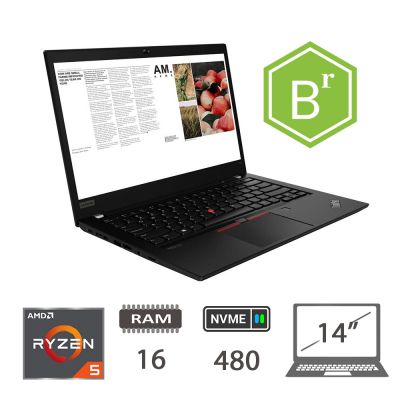 LENOVO T14 RYZEN 5 4650U/16/NVME480/14/W11P/2Y B [009468PCR-EU]
