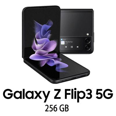 SAMSUNG GALAXY Z FLIP 3 5G 256GB PHANTOM BLACK/2Y [009541PCR-EU]