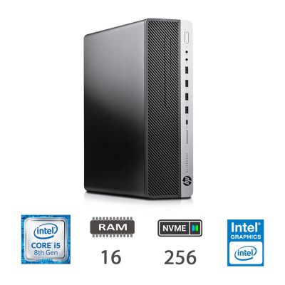 HP 800 G4 SFF - I5-8400/16/NVME240/W11P/2Y [009565PCR-EU]