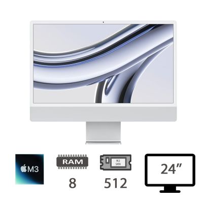 IMAC 24 4,5K (2023)M3-8C/8/512/10C GPU/SLV/2Y [009613PCR-EU]