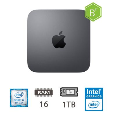 MAC MINI (2018)I7-8700B/16/1TBM2/SG/2Y - B [009691PCR-EU]