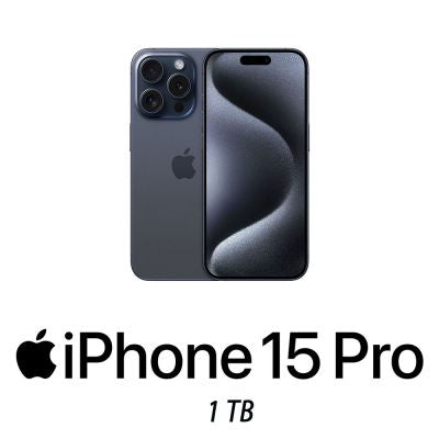 IPHONE 15 PRO 1TB BLUE TITANIUM/2Y [009715PCR-EU]