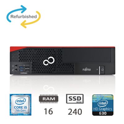 FUJITSU D757 SFF I5-7400/16/SSD240/W11P/2Y [009789PCR-EU]