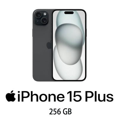 IPHONE 15 PLUS 256GB BLACK/2Y [009795PCR-EU]