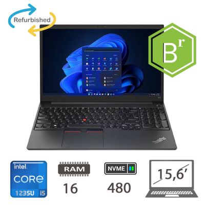 LENOVO E15 GEN4 I5-1235U/16/NVME480/15,6/W11P/2Y B [009844PCR-EU]