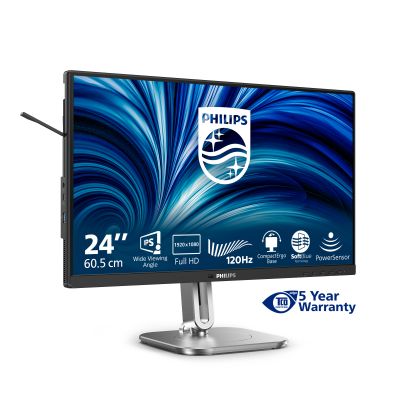 Philips 4000 Series - 24 inch - Full HD LCD - 1920x1080 - Pivot - HAS [24B2N4200/00]